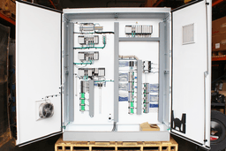 2 door open control panel