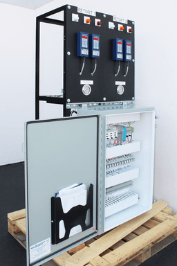 Agricultural application control panel