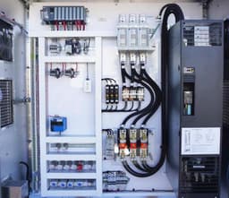 Control panel interior