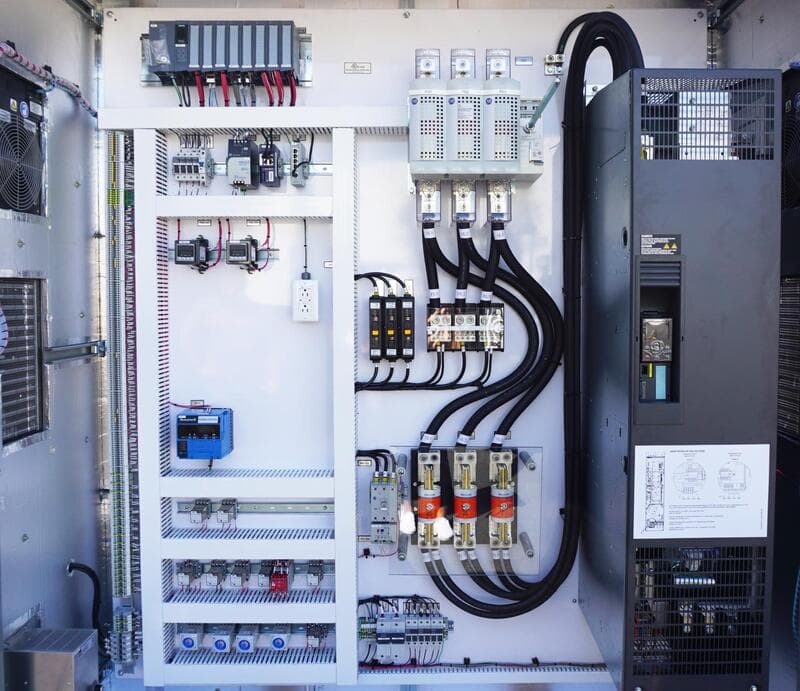 Control panel interior